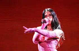 Dua Lipa Cadeira Inferior